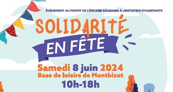 Solidarité en fête à la base de loisirs de Montbizot